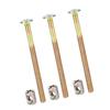 10 Pcs M6 Carbon Steel Furniture Bolts With Barrel Nuts Dowel Nut Connector Fastener