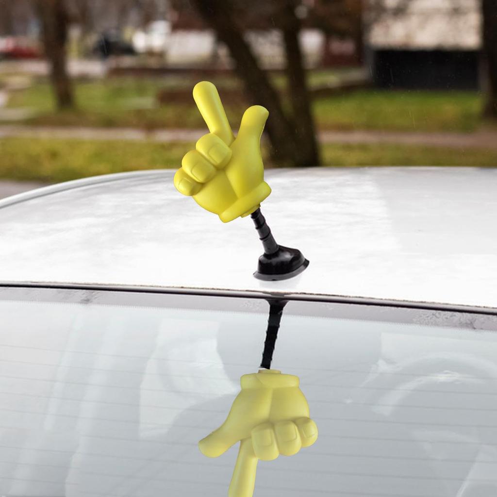 Antenna Topper Antenna Ball Antenna Top Easy To Find Car Gesture Antenna Topper EVA
