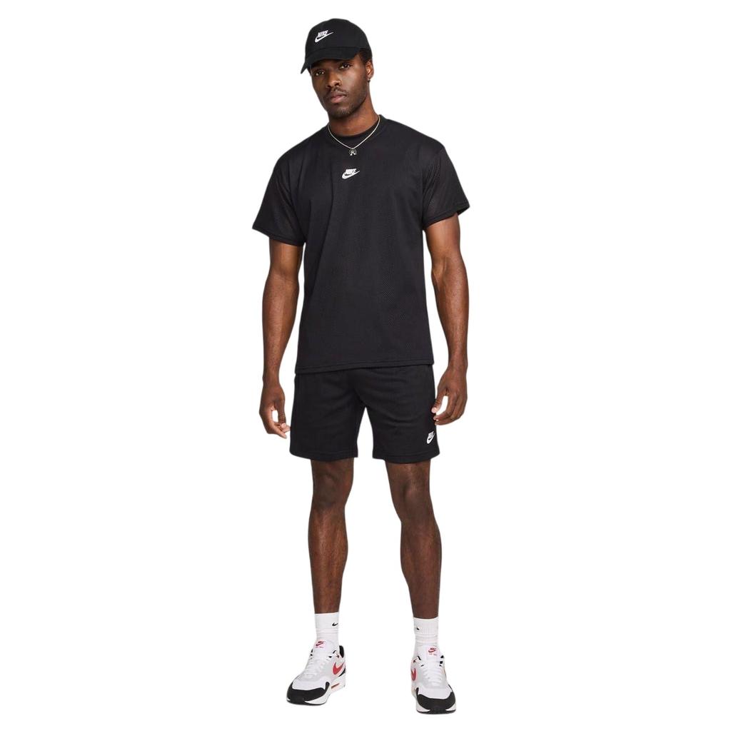 Nike Mens Swoosh Crew Neck Regular T-Shirt
