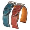Vintage Italian First Layer Cowhide Watchband 20mm 22mm Handmade Vegetable Tanned Leather Watch Strap Men Wristband Bracelets