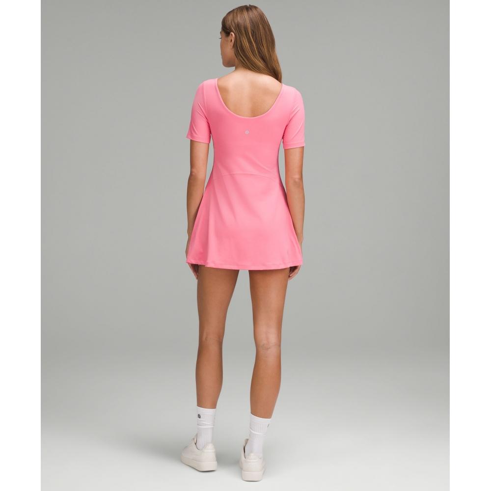 Lululemon Align  Short Sleeve Dress Sakura Pink