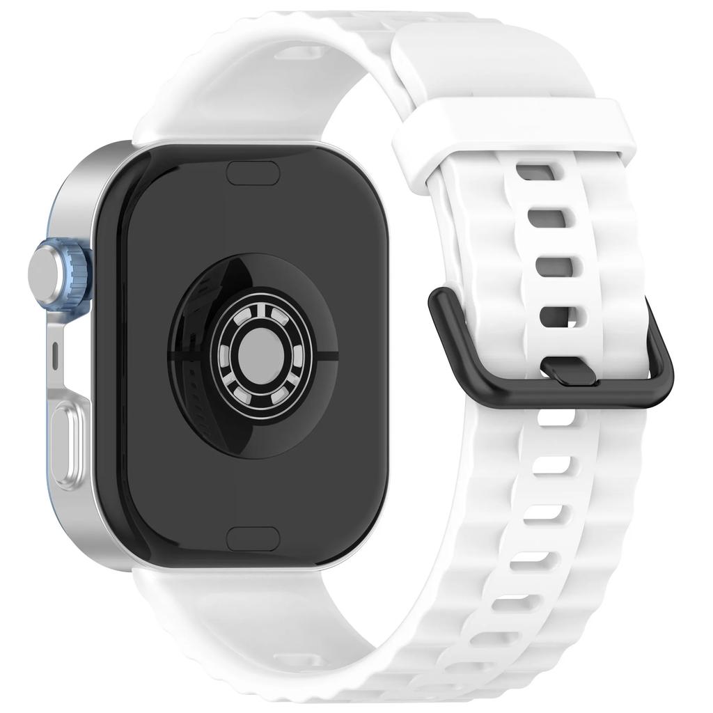 Silikonowy Pasek Do Huawei Watch Fit 4/4pro Pasek Na Nadgarstek Regulowana Opaska Z Czarną Klamrą Pasek Do Zegarka Huawei Watch Fit 3
