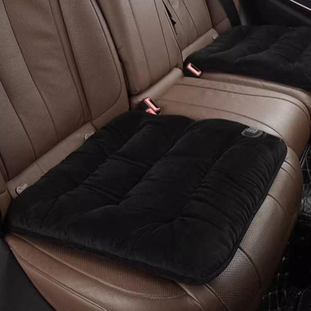 

Anti-slip Plush Seat Cushion Comfortable Seat Cover Cushion Car Heated Seat Cushion Office чёрный