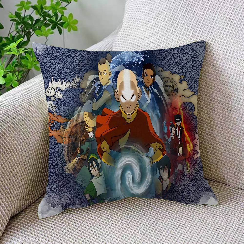 Avatar The Last Airbender Pillow Cushion Cover Pillowcase Living Room Sofa Home Decor Customized