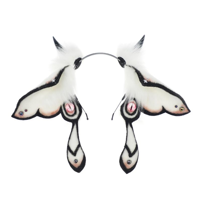 

Plush Animal Hair Hoop Role Playing Headbands Halloween Stylish Hair Hoop for Cosplay and Costume Parties 1