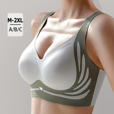 Push Up  Bra Invisibles Comfort Seamless Adjustable Strap Bralette Bra Underwire Less Female Brassiere Bra