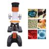 Microscope for Kids High Definition Battery Powered Microscope Science Kit with 4 Blank Glass Slides