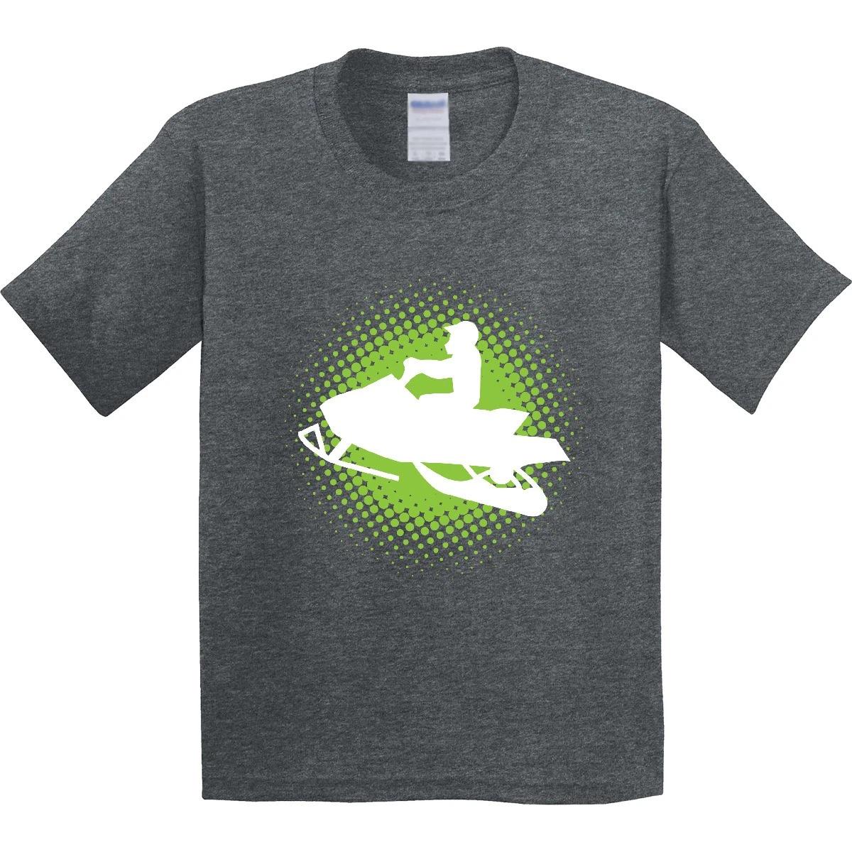 Inktastic Snowmobile Sports Snowmobiling Youth T-Shirt Extreme Riding Clothing 120