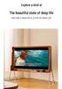 Vintage Movable TV Cabinet with Push-Pull Design for Living Room or Bedroom