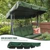 Swing Canopy Replacement Cover 2 Or 3 Seater Garden Swing Chair Cover Waterproof Gazebo Canopy Replacement Sunshade Cover