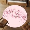 1pc Cherry Blossoms Spring Round Chair mat Area Rug - Non-Slip, Floor Mat for Office, Bedroom, and Indoor Decor c1125196