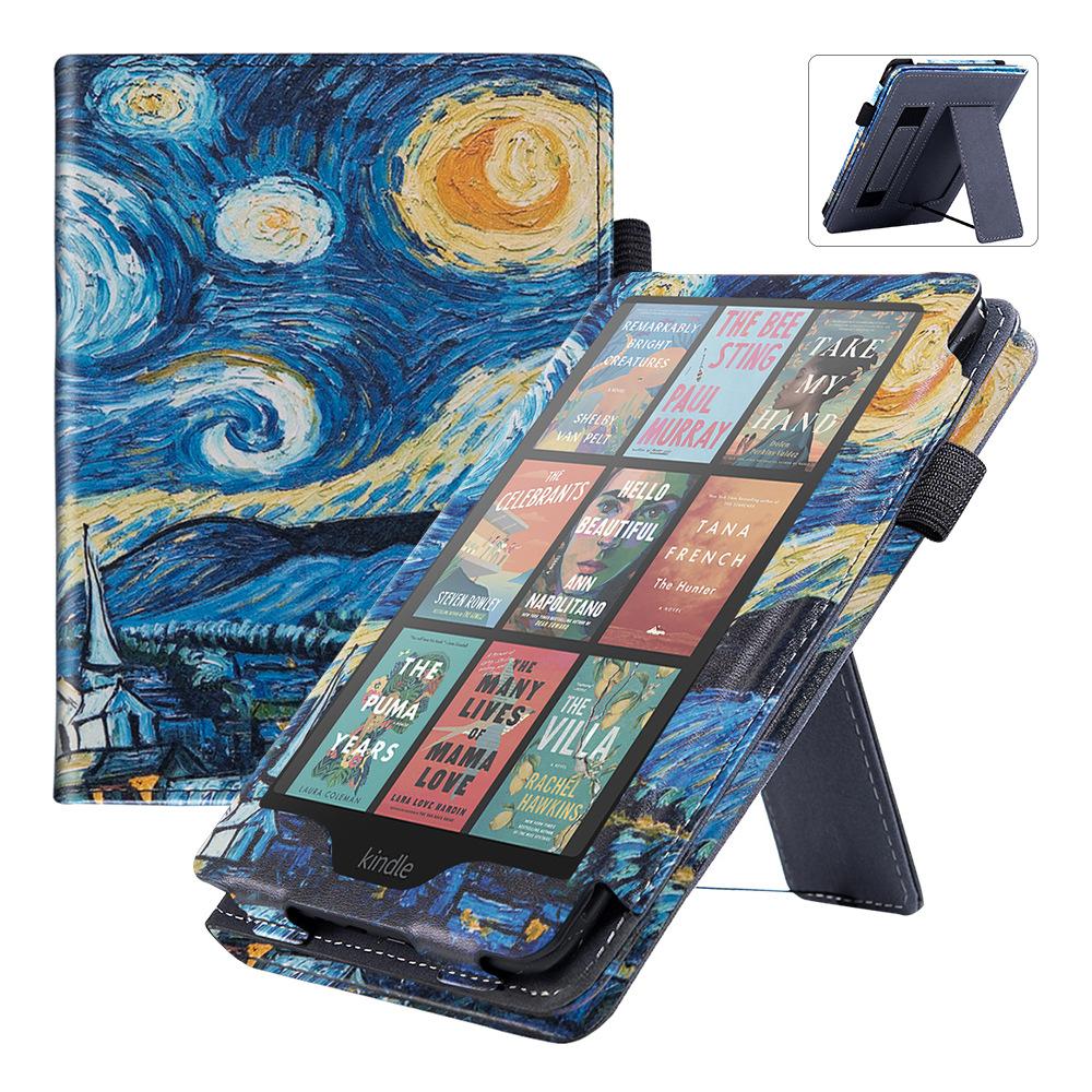 Case for 7-inch Kindle Paperwhite 12th 2024 | Built-in Stand and Wrist Strap