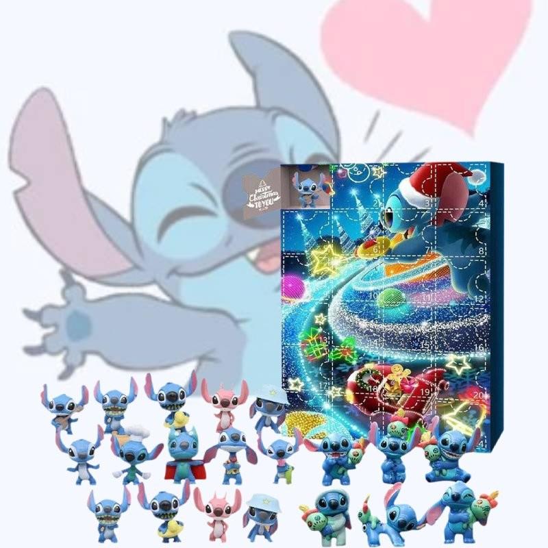 Large Pvc Christmas Countdown Advent Calendar Featuring Adorable Characters And Figures For Holiday Fun