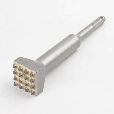 Electric Hammer Chisel Bit for Surface Roughening Percussion Hammer Chisel Tool for Wall Concrete Ceramic Tile