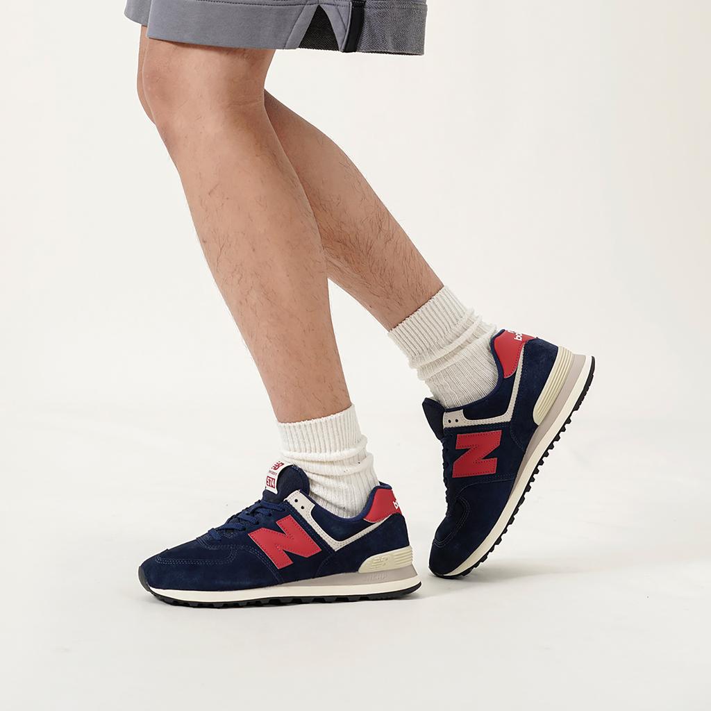 New Balance 574 'Dark Blue Red Gray'