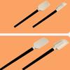 Silicone Baking Scraper Long Handle Pastry Blenders Non-Stick Cooking Cream Spatula  Kitchen