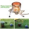 BRS Portable Stainless Steel Outdoor Heating Cover