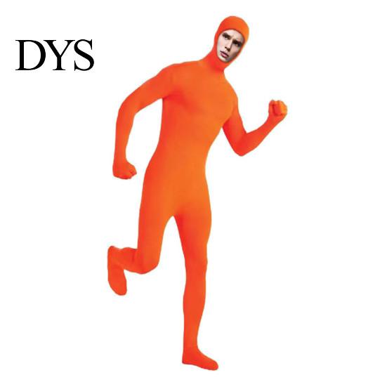 Costume Party Unitard Full Body Zentai Suit for Men Women, Open Face Halloween Cosplay Bodysuit, Adults Stretchy Spandex Party, Stage Performance
