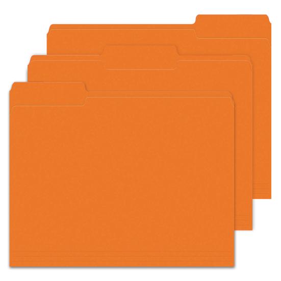 50Pcs Manila File Folders Standard Letter Size File Folders Business Document Organizers Home Office Organization School Supplies