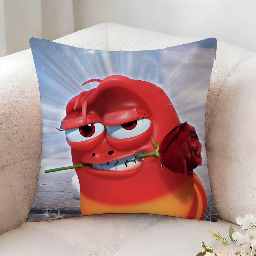 L-Larvas Animation Film Pillow Case Pillowcase, Double-Sided Printed, Sofa Cushion, Bedroom Headboard Pillow