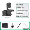 Compact Vertical Woodworking Bandsaw: Curve, Jigsaw, Shaping, Metal, and Table Cutting Machine