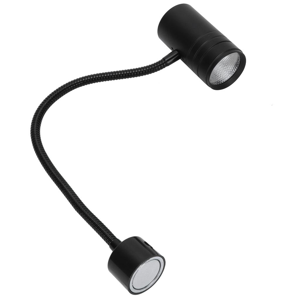 12W LED Work Light Flexible Gooseneck Sewing Machine Lamp Magnetic Base Machine Tool LampEU Plug