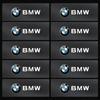 BAGD7 Car Sticker Hot Hots 2025 E90 For BMW 10Pcs PVC Car Door Handle Badge Protector Decal Wiper Sticker for Bmw Performance E46 E90