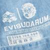 Evisu Camouflage Patchwork Pocket Big M Long Sleeve Shirt Men Shirts 2ESHTM1SL164DN