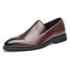 Mocasini de vară eleganți pentru bărbați 2024, din piele, slip-on, cu vârf ascuțit, negri, maro, pantofi loafer confortabili pentru bărbați