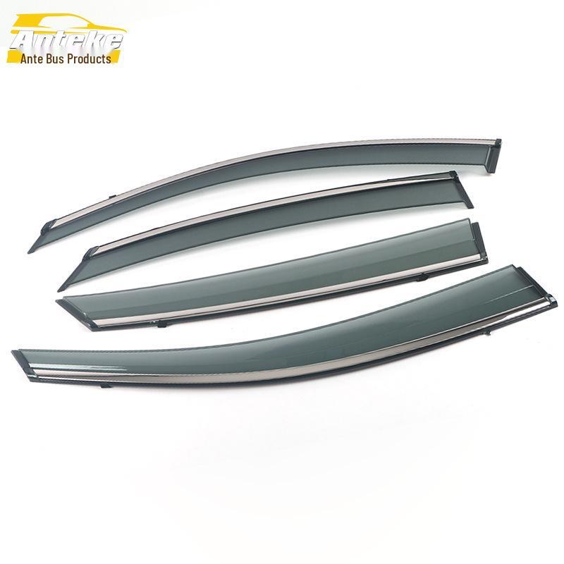 Sonata Rain Deflector: Fits 20 Models, 3D Stainless Steel Trim.