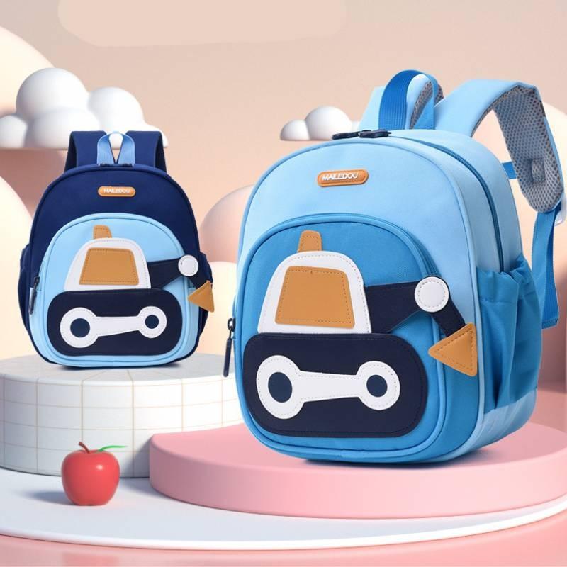 Entzückender Cartoon-Bagger Kleinkindrucksack für Jungen und Mädchen im Alter von 1-6 Jahren