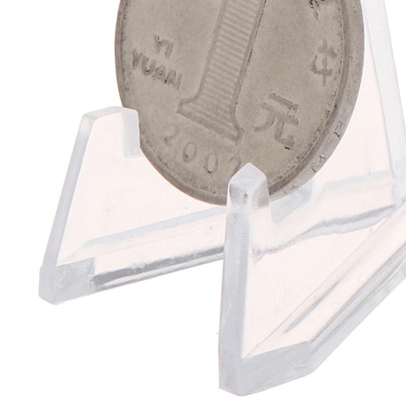 1Pc Collectibles Coin Easel Medal Badge Holder Golf Post Card Display Show Stand