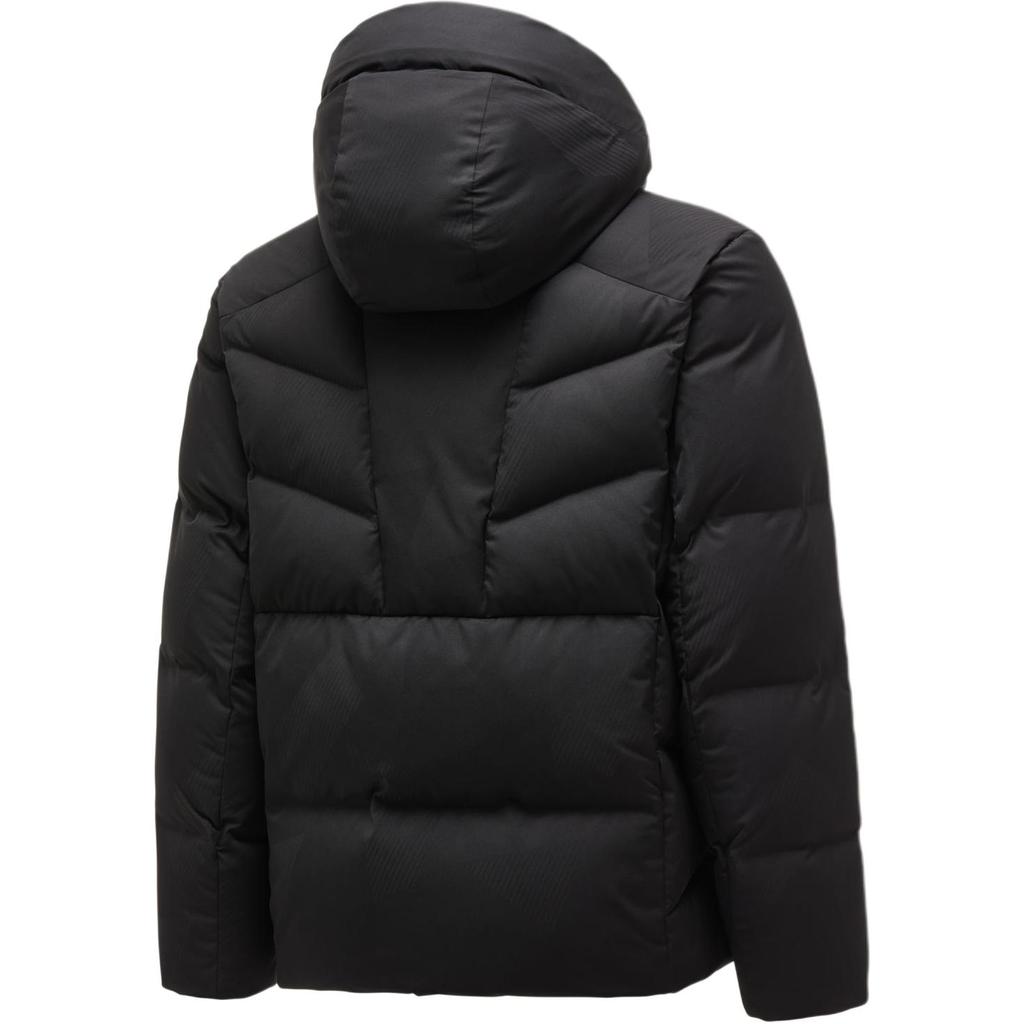 Anta Simple Fashion Casual Versatile Hooded Zipper Short Down Jacket Men Outerwear 452540108-2
