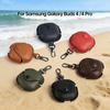 Retro Leather Case For Samsung Galaxy Buds 4 Pro Business Earphone Cases For Samsung Galaxy Buds 4 Funda Headset Shell With Hook