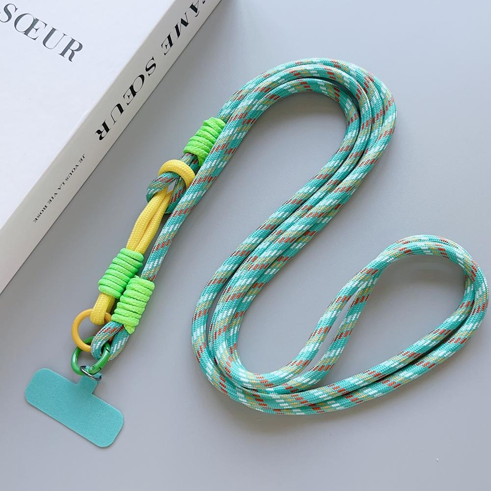 2 in 1 Fashion Universal Long Phone Lanyard Strap Mobile Phone Hanging Rope Neck Straps Anti-lost Lanyards Cell Phone Accessorie