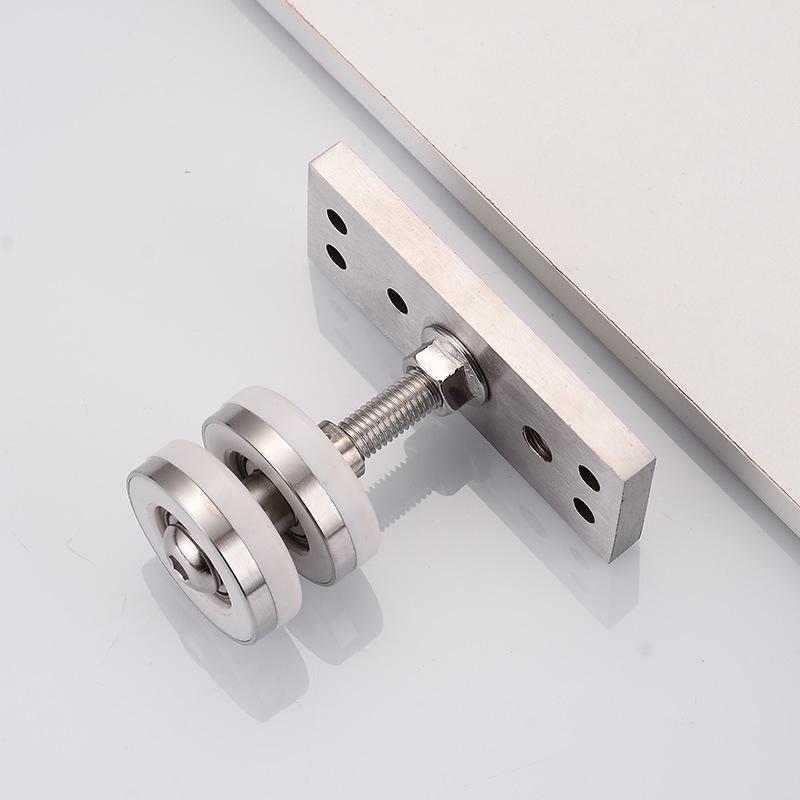 Folding Door Hanging Wheel Sliding Door Pulley Cabinet Door Roller Hanging Track Pulley Wheels Doors Window Hardware Accessories