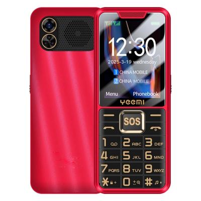 YEEMI K3 GSM 2G Mobile Phone 2.4inches HD Dual SIM 2500mAh Big Battery Flashlight Type-C Camera Super Thin Button Phone For Elderly and Student