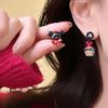 2024 Creative Mickey Heart Earrings – Colorful, Cute, Girly Stud Jewelry for Women