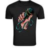 Rock Singer Microphone Hand T-Shirt - Music Concert Graphic Tee