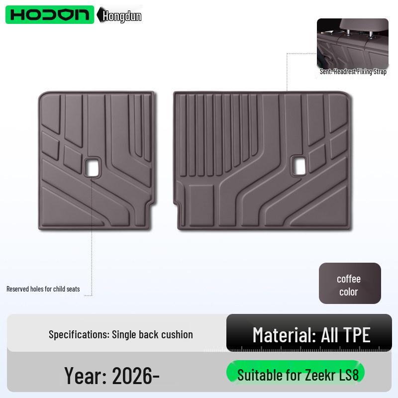 ZEEKR LS8 Trunk TPE26 Floor Mats Tail Box Decorative Accessory