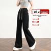 Baleno Women's High-Waist Flared Casual Sport Pants