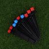 New 50Pcs Drip For 1/4" Drip Irrigation Tubing Adjustable 360° Adjustable Water Flow Drippers Garden Irrigation Drippers