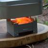 Small Camp Stove Camping Hiking Cooker Picnics Stove, Foldable Alcohols Stove
