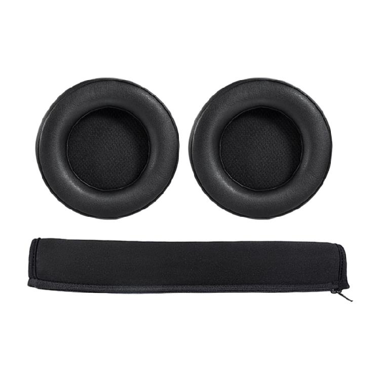 Over-Ear Headphone Maintenance Kit with Ear Pad and Headband Cover, Protein Leather Daily Care Set for Home Use