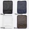 A4 File Bag Transparent Grid Double Seal Safe Folder Documents Bag Organizer Storage Bag School Office File Bag Paper Holder