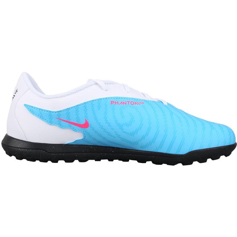 Nike Phantom GX Academy CLUB TF Broken Studs Low Top Soccer Shoes Sea Blue Kids' Sneakers DD9567-446