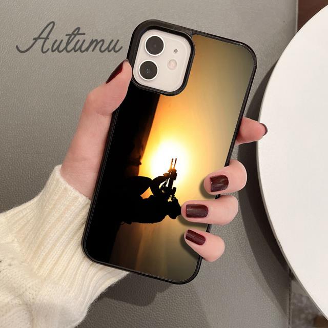 Jagd Deer Sunset Telefon Fall für iPhone 11 12 13 14 Pro Max mini X XR XS SE 2020 6S 7 8 Plus Samsung Galaxy S21 S22 shell