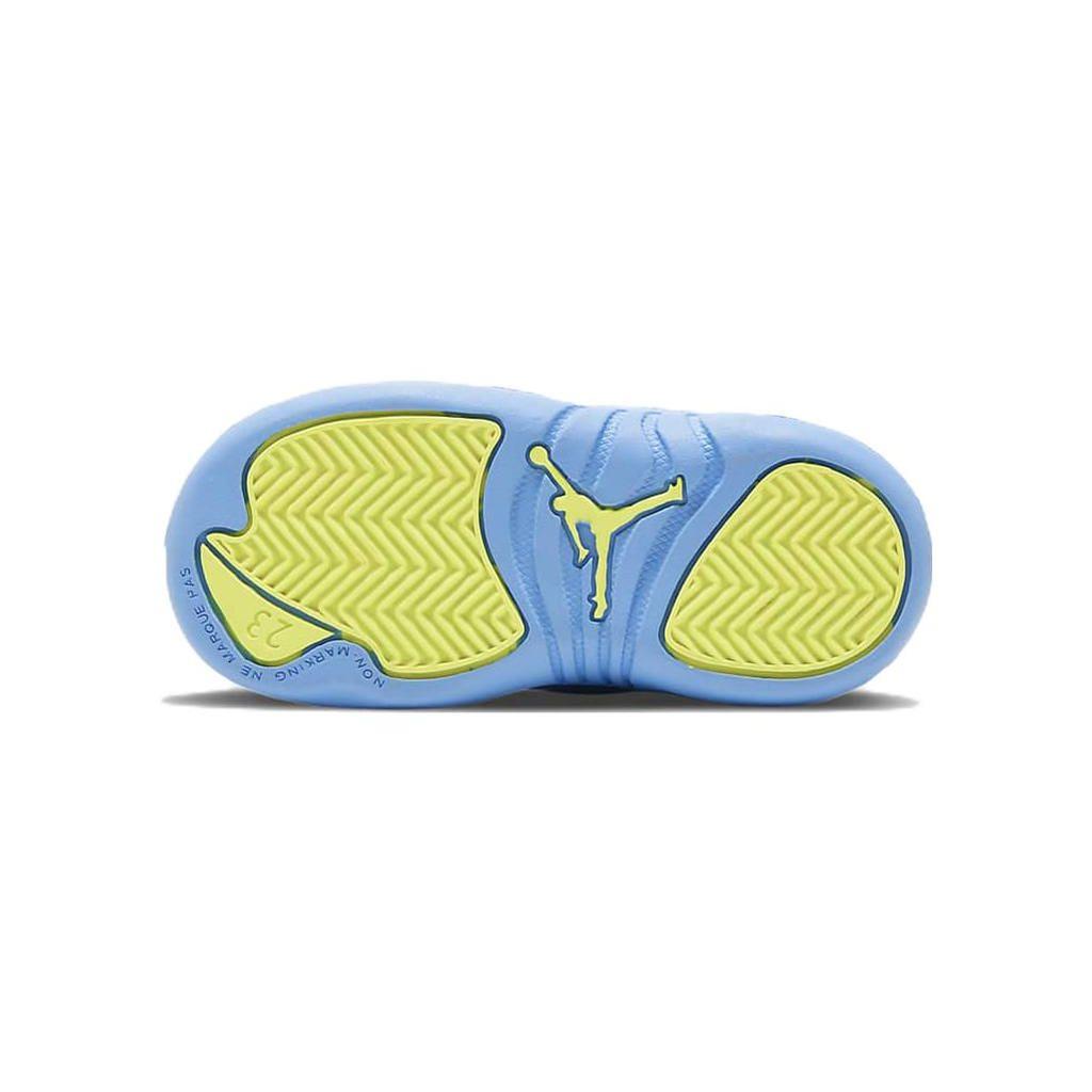 Jordan 12 Retro TD Emoji White University Blue DQ4367-114