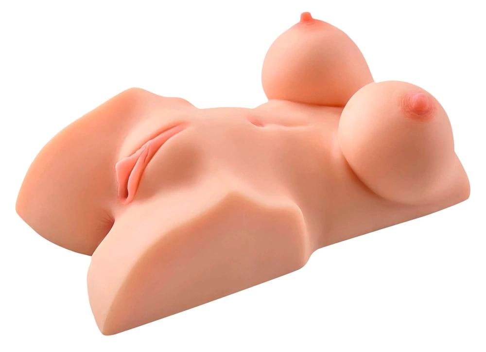 PDX Plus - Realistic Flesh-Colored Torso with Breasts, Anus and Pussy