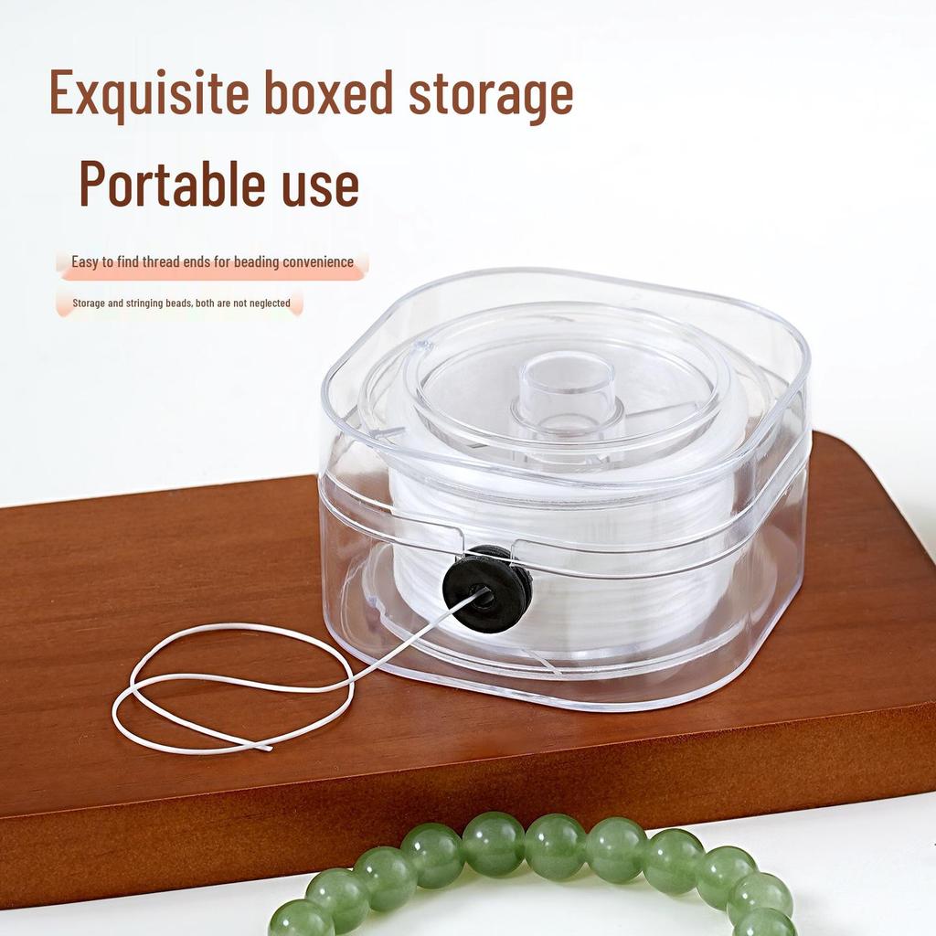 Upgraded Elastic, Colorfast, Non-Staining Bead Stringing Cord for Wenwan Bracelets